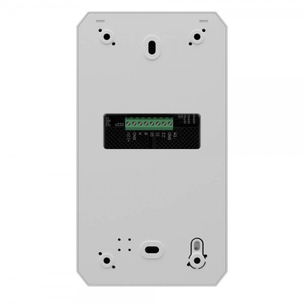 Клавіатура Tiras K-PAD OLED+ White з OLED-дисплеєм та вбудованим зчитувачем NFC/Mifare