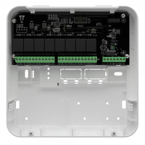 Виносний модуль розширення на 8 релейних виходів Tiras M-OUT8R