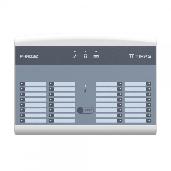 Виносна панель індикації Tiras P-IND32 на 32 зони