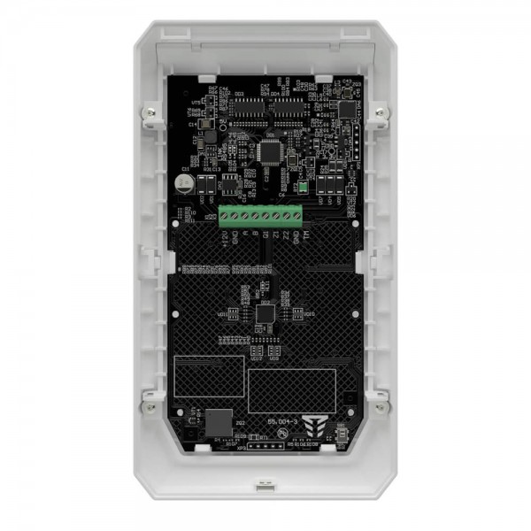 Клавіатура Tiras K-PAD8+ White на 8 індикаторів зон з вбудованим зчитувачем NFC/Mifare