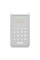 Клавіатура Tiras K-PAD16+ White на 16 індикаторів зон з вбудованим зчитувачем NFC/Mifare