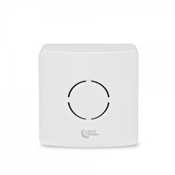 Дверний WiFi дзвінок Light Vision VLC-DR10T(Tuya) White з ІЧ-датчиком руху