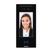 IP-відеопанель багатоабонентська 2Mp Akuvox E16C з екраном 5", розпізнаванням облич та зчитувачем Mifare / NFC / BLE / QR