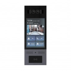 IP-відеопанель багатоабонентська 5Mp Akuvox X915S з екраном 8", розпізнаванням облич та зчитувачем EM-Marine / Mifare / NFC / BLE / QR