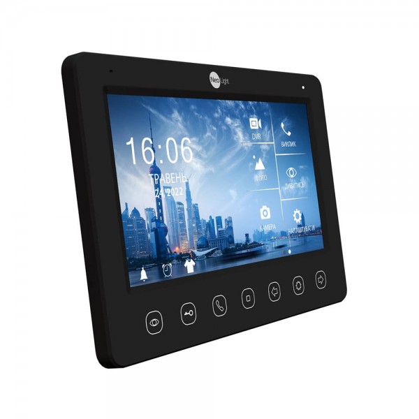 Відеодомофон KAPPA+ HD WF BLACK Neolight