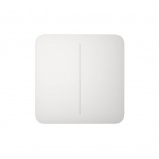 Кнопка Button (white/біла) для LightSwitch SoloButton (2-gang) Ajax