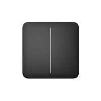 Кнопка Button (black/чорна) для LightSwitch SoloButton (2-gang) Ajax