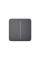 Кнопка Button (graphite/графіт) для LightSwitch SoloButton (2-gang) Ajax