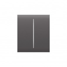 Кнопка Button (grey/сіра) для LightSwitch CenterButton (2-gang) Ajax