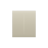 Кнопка Button (ivory/слонова кістка) для LightSwitch CenterButton (2-gang) Ajax