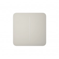Кнопка Button (oyster/устрична) для LightSwitch SoloButton (2-gang) Ajax