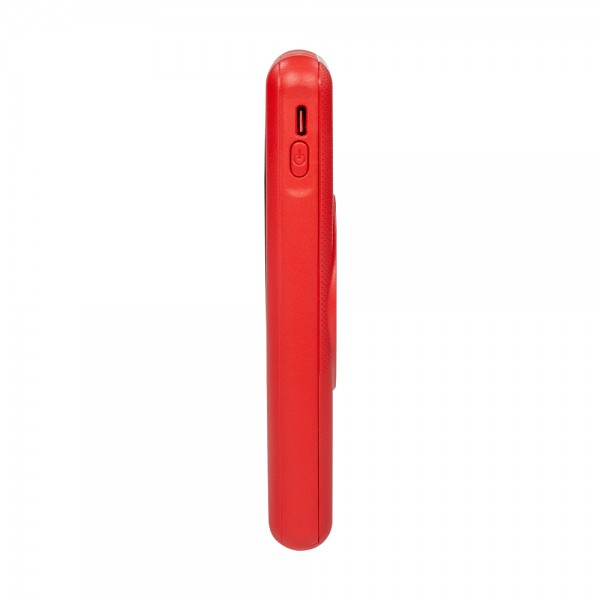 Повербанк 10000mAh Power Bank Kraft KPB-1110W Red бездротова зарядка