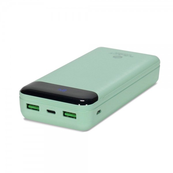 Повербанк 20000 mAh Power Bank Kraft KPB-2020FC Green 22.5W QC3.0