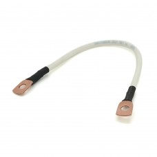 Кабель для з'єднання АКБ (перемичка) довжина 30cm, дріт мідний ПВ-3 10mm2 з клемами М8