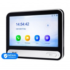 IP-відеодомофон з WiFi 7" TVT TD-E2137-PE/TP/WF Black
