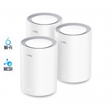 Маршрутизатор WiFi Mesh-система WiFi 6 Cudy M1800 (3-Pack) 3 штуки дводіапазонні гігабітні AX1800