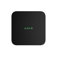 IP-відеореєстратор 8-канальний 8Mp Ajax NVR (8ch) Black