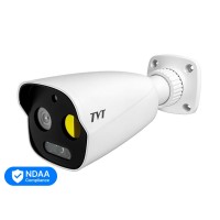 Тепловізійна IP-відеокамера TVT TD-5422E1-VT(7/PE) Thermal 256x192 7mm Optical 5Mp 8mm