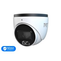 IP-відеокамера 4Mp TVT TD-9544S4-C(D/PE/AW2) White 2.8mm, ІЧ+LED-підсвічування, з мікрофоном