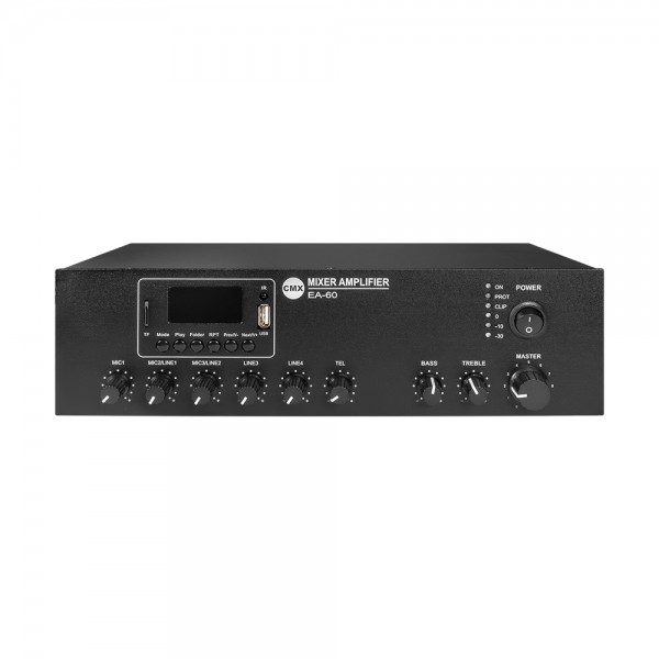 Настільний мікшуючий підсилювач CMX EA-60, 1 зона