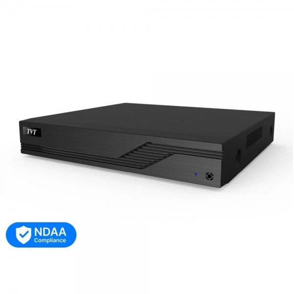 Комплект IP-відеонагляду на 4 камери TVT IP-Video Kit 4x4Mp (T/B) PoE: 2 купольні 4Mp відеокамери + 2 циліндричні 4Mp відеокамери + 4-канальний 6Mp відеореєстратор