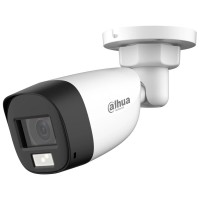 HDCVI-відеокамера 5Mp Dahua DH-HAC-HFW1500CLP-IL-A 2.8mm, ІЧ+LED-підсвічування, з мікрофоном