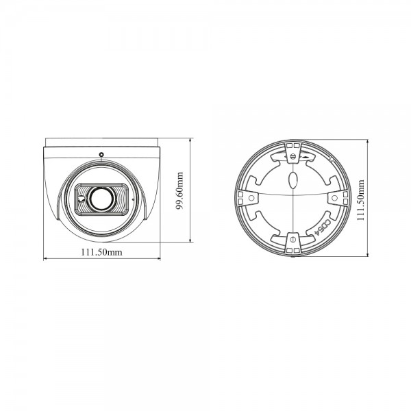 IP-відеокамера 5Mp TVT TD-9555E3B-A (D/AZ/PE/AR3) 2.8-12mm з мікрофоном
