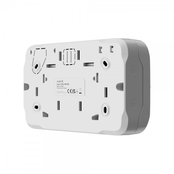 Корпус для захищеного дротового під'єднання пристроїв Ajax Case A (106×168×56) White
