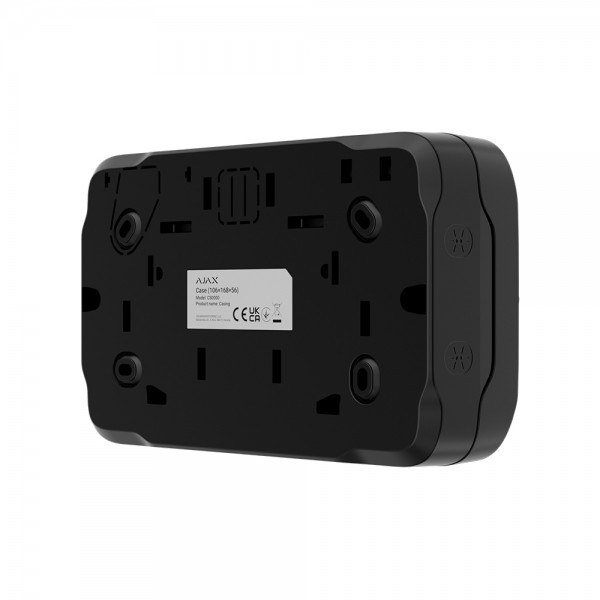 Корпус для захищеного дротового під'єднання пристроїв Ajax Case A (106×168×56) Black