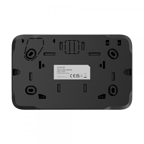 Корпус для захищеного дротового під'єднання пристроїв Ajax Case A (106×168×56) Black