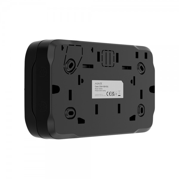 Корпус для захищеного дротового під'єднання пристроїв Ajax Case A (106×168×56) Black