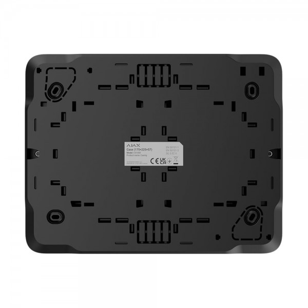 Корпус для захищеного дротового під’єднання пристроїв Ajax Case B (175×225×57) Black