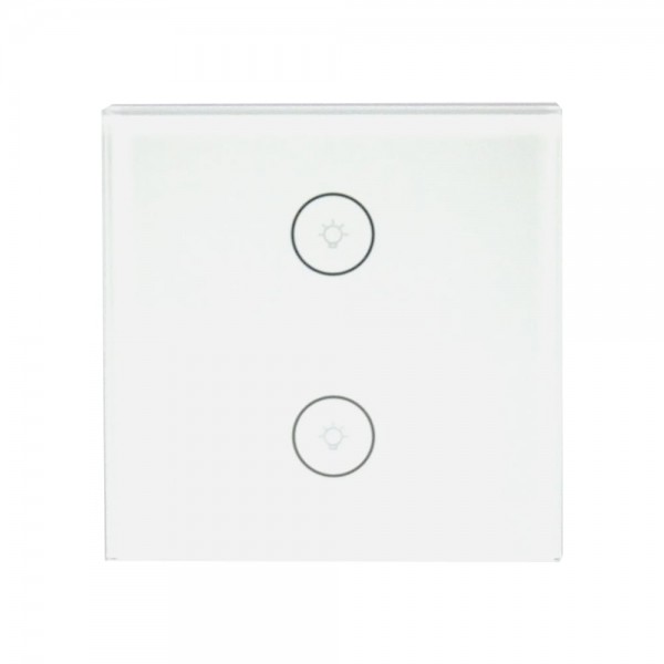 Розумний вимикач світла подвійний з WiFi Trinix TRX-LS02(WiFi)