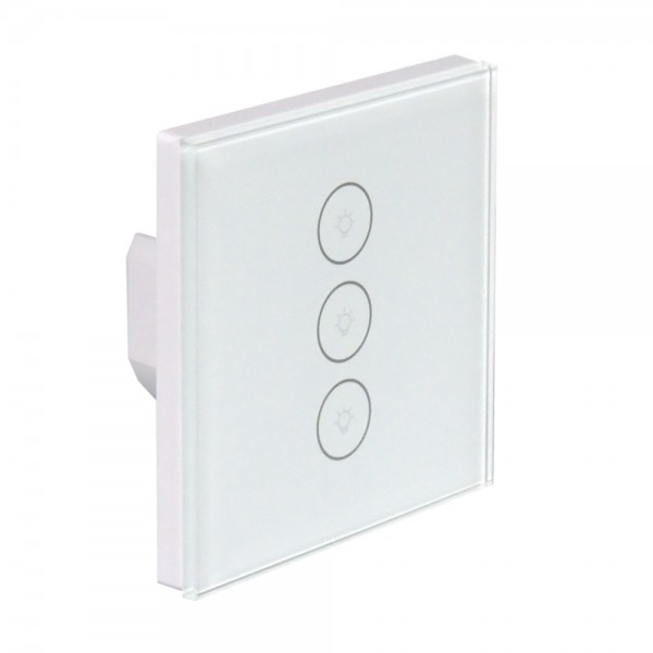 Розумний вимикач світла потрійний з WiFi Trinix TRX-LS03(WiFi)