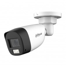 HDCVI-відеокамера 2Mp Dahua DH-HAC-HFW1200CLP-IL-A 2.8mm, ІЧ+LED, з мікрофоном