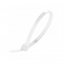 Стяжка кабельна пластикова Apro 3x100 біла (100 шт.)