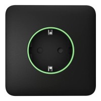 Фронтальна панель Ajax SoloCover (smart) [type F] [55] ASP black/чорна для розумної розетки Outlet (type F)