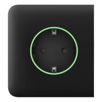 Фронтальна панель Ajax SideCover (smart) [type F] [55] ASP black/чорна для розумної розетки Outlet (type F)