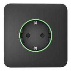 Фронтальна панель Ajax SoloCover (smart) [type F] [55] ASP graphite/графіт для розумної розетки Outlet (type F)
