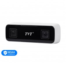IP-відеокамера з WiFi 4Mp TVT TD-9742A3-PC 2.1mm з подвійним об’єктивом, з 2 мікрофонами, з підрахунком відвідувачів