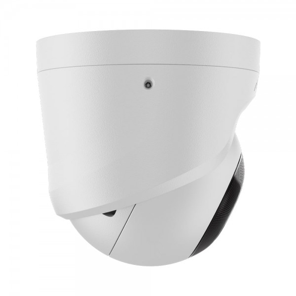 IP-відеокамера 5Mp Ajax TurretCam (5 Mp/4 mm) (8EU) ASP White 4mm з мікрофоном