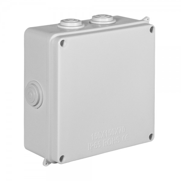 Коробка розподільна з кабельними вводами Light Vision VLC-04BX 150*150*70 мм