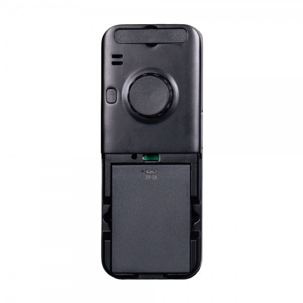 Замок біометричний автономний на скляні двері Trinix TRL-4401BG Tuya з WiFi, розпізнаванням облич, зчитувачем відбитків пальців і карт Mifare