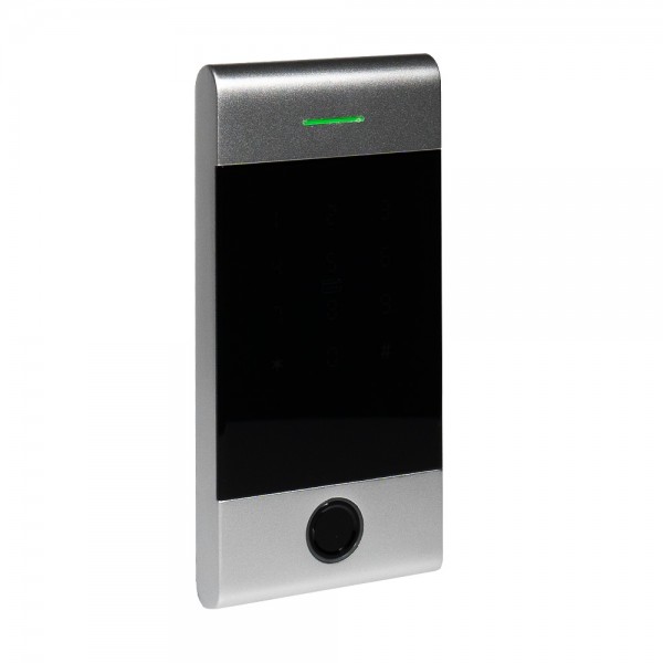 Клавіатура з Bluetooth, з контролером, зчитувачем відбитків пальців та карт Mifare Trinix TRK-1206BTFW Silver