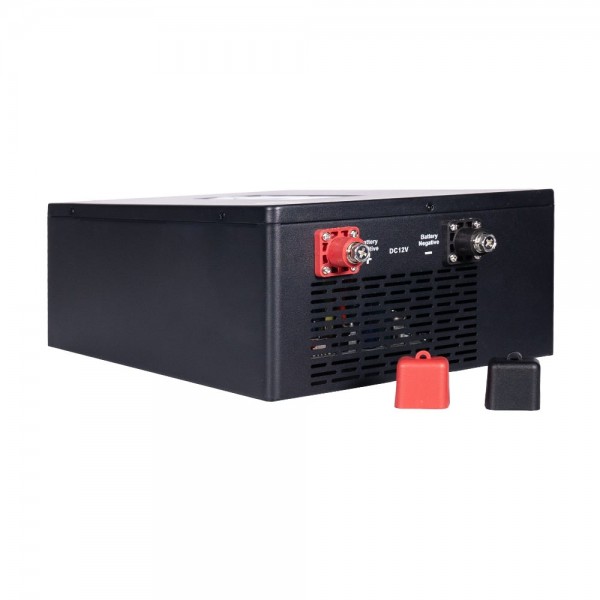 Високочастотний інвертор 1000VA/1kW Kraft KRF-SAVR1000VA/1kW-12V під зовнішній акумулятор