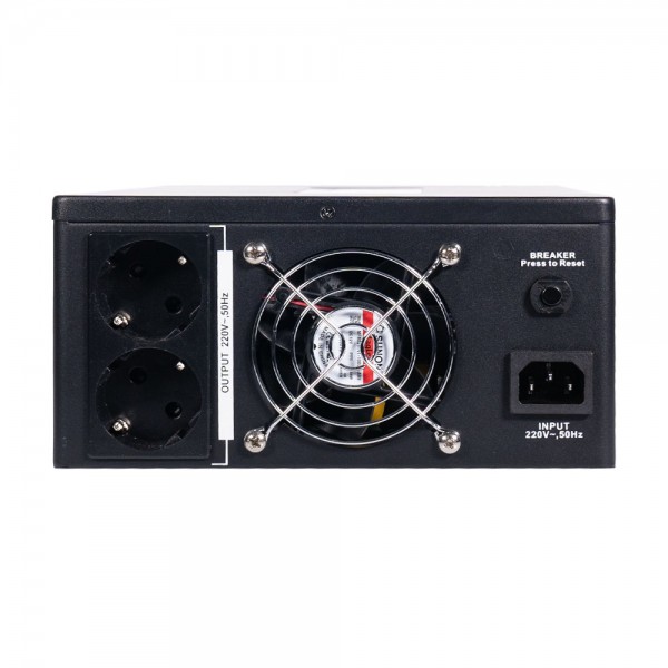 Високочастотний інвертор 1500VA/1.5kW Kraft KRF-SAVR1500VA/1.5kW-24V під зовнішній акумулятор