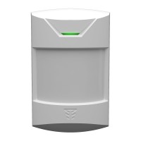Бездротовий датчик руху з вбудованою сиреною Tiras X-Motion Alarm White