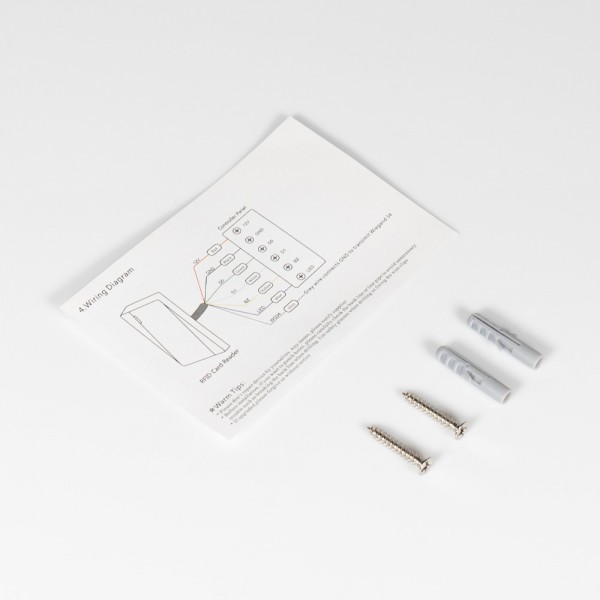 Зчитувач карт EM-Marine Trinix TRR-1201EW Black водонепроникний