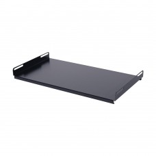 Серверна полиця NVC-450D/SH Black для комутаційної шафи глибиною 450 мм