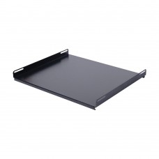 Серверна полиця NVC-600D/SH Black для комутаційної шафи глибиною 600 мм